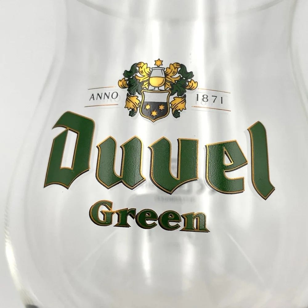 Duvel Moortgat Green Belgian Beer Tulip‎ Glass Ritzenhoff Crystal 0.25 L Goblet